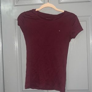 Maroon Tommy Hilfiger Top